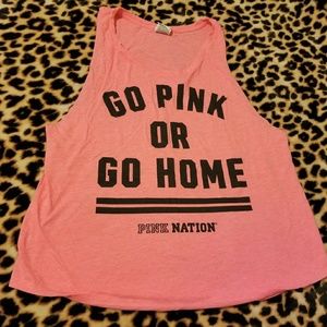 EXCLUSIVE! vs PINK nation "muscle" tank